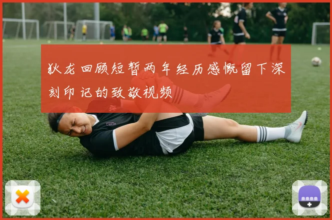 狄龙回顾短暂两年经历感慨留下深刻印记的致敬视频
